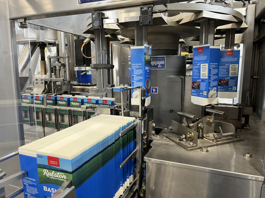 image of rice production facility