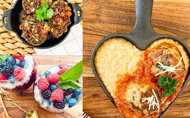 collage of recipes for rice lovers