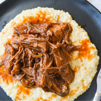 short ribs recipe cooked on plate